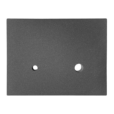 Granitplan 450x350x75 mm DIN876/0 med 2 huller Ø39 og Ø49 mm